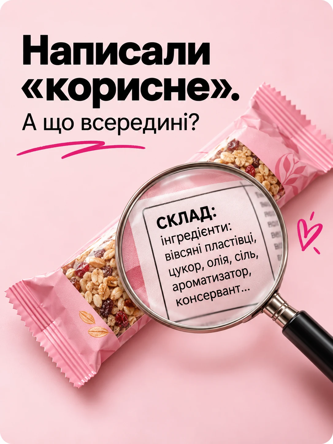 Картка: Написали «корисне». А що всередині?